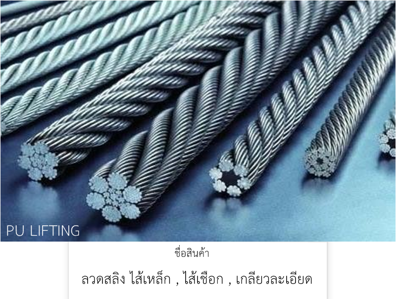 ลวดสลิง / สายสลิง 